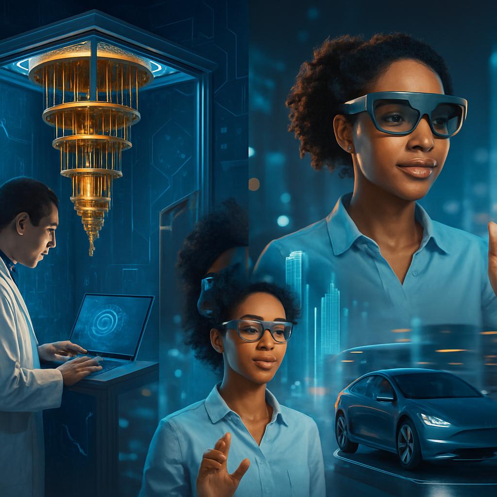 Technologies that will be trending in 2030. Quantum moves from labs to usable services
