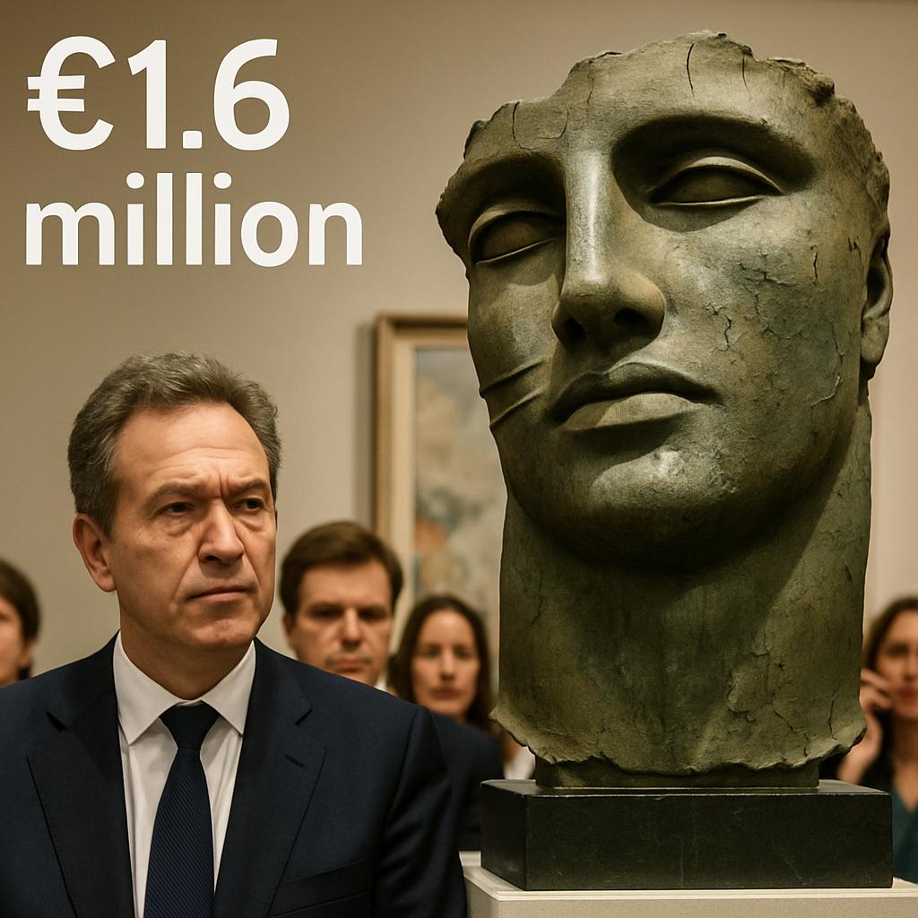 Mitora's “Tindaro” sold at auction for a record €1.6 million. What the sale tells us about Mitora’s standing in the art world