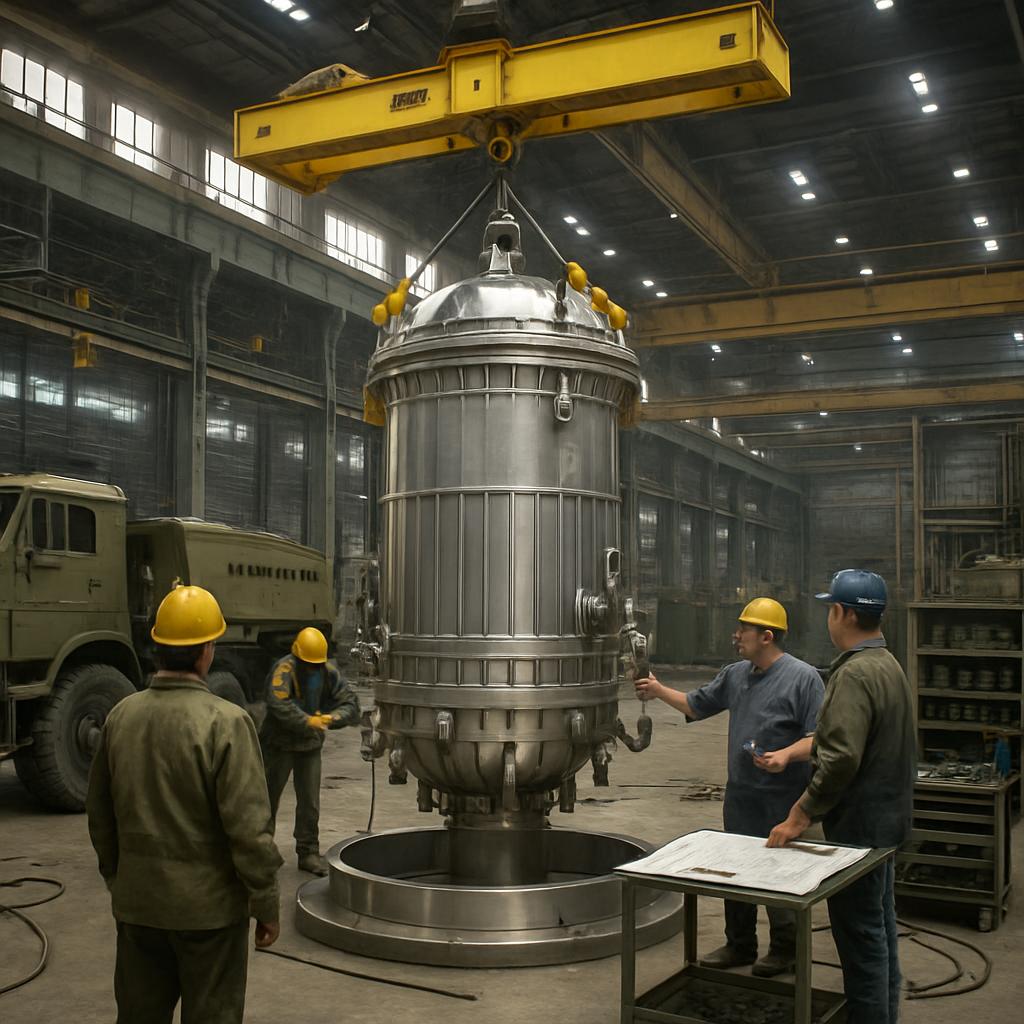 Assembly of the first military micro-reactor has begun in the US . Economic and industrial implications