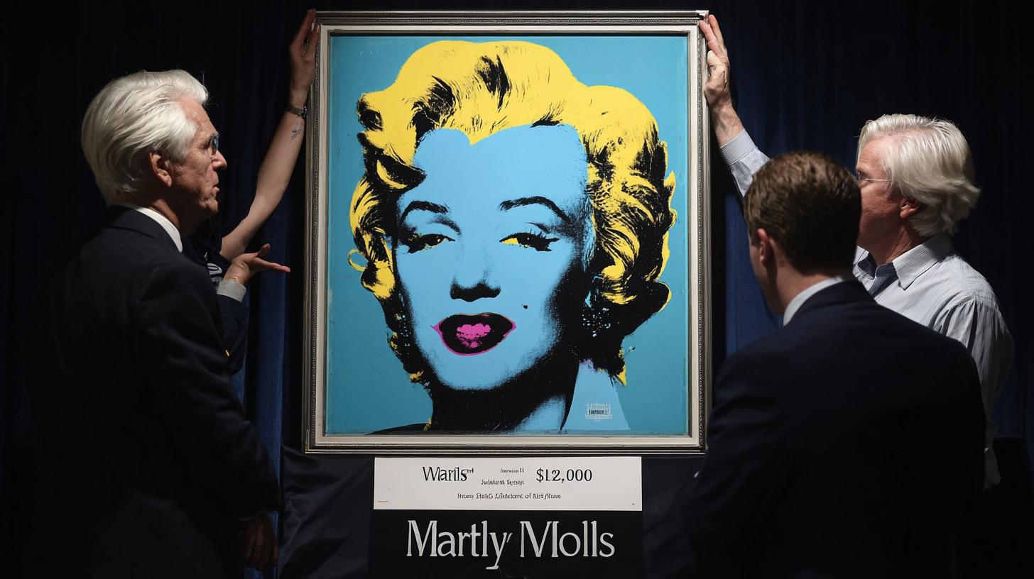Christie's hopes to sell Andy Warhol's “Blue Marilyn” for $200 million. How auction houses price a blockbuster painting