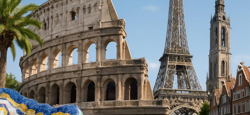 Europe 2025: the best for tourists