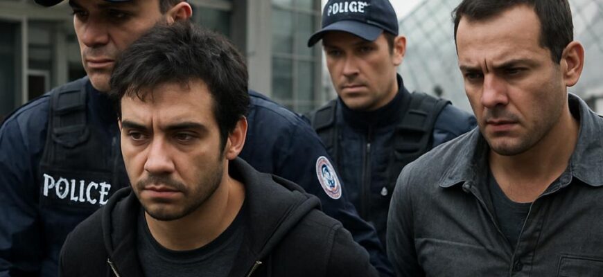 Inside the arrests: suspects in Louvre robbery captured as one tried to flee France